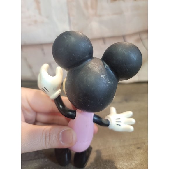 Mattel 2013 Disney Minnie Mouse pink bathing suit toy figure - Picture 8 of 8